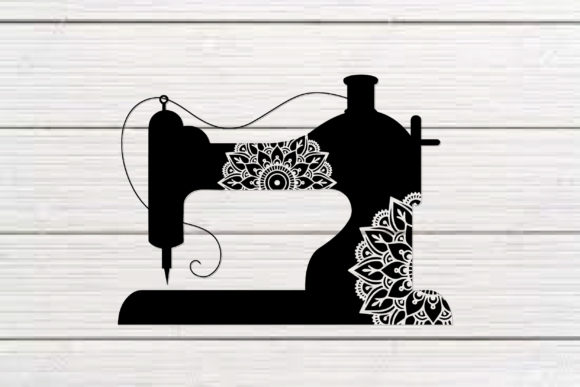 Cute Floral for Sewing SVG