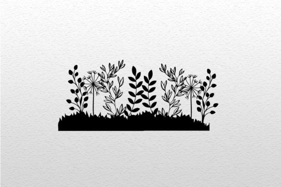 Floral Big Garden SVG Design