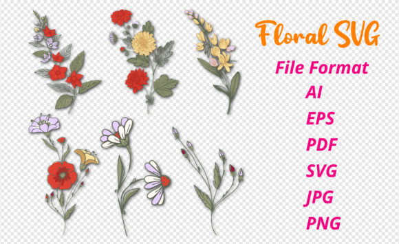 Floral, Flower Vector SVG Design