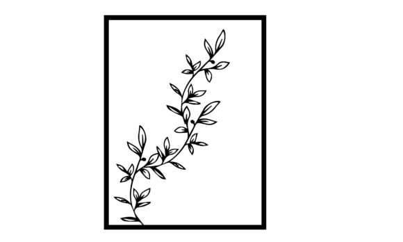 Floral Wall Art Garden SVG