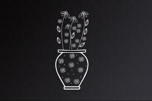 Plant Floral Flower Cut File SVG